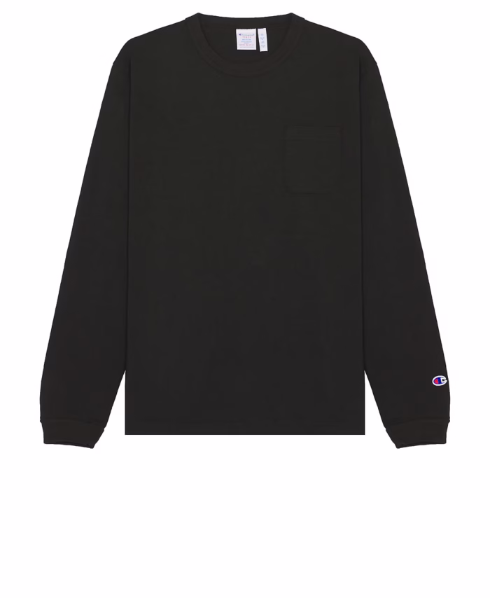 USA Long Sleeve Pocket Tee