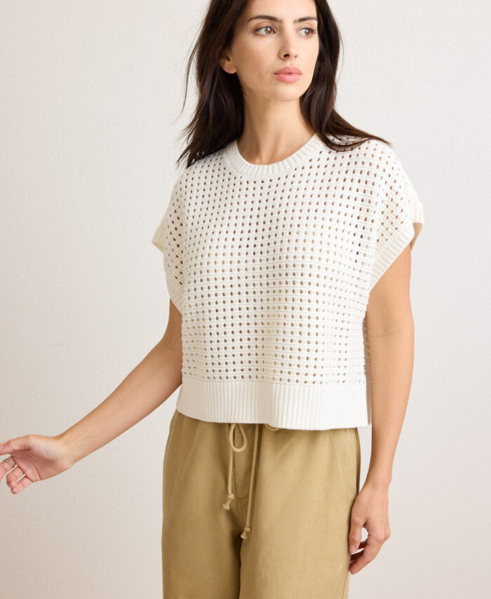 Harlowe Crochet Sweater