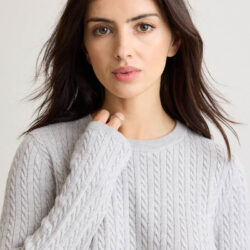 Saylor Cable Crewneck - Image 3