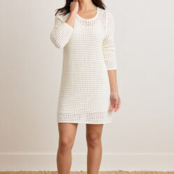 Thalia Crochet Sweater Dress